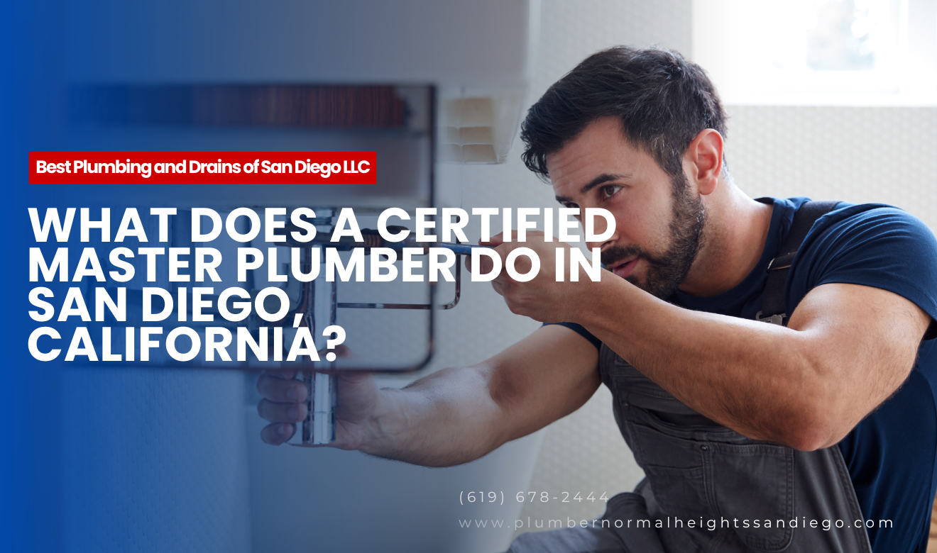 certified master plumbers San Diego