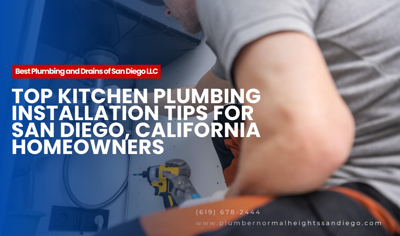 kitchen plumbing installation cost San Diego