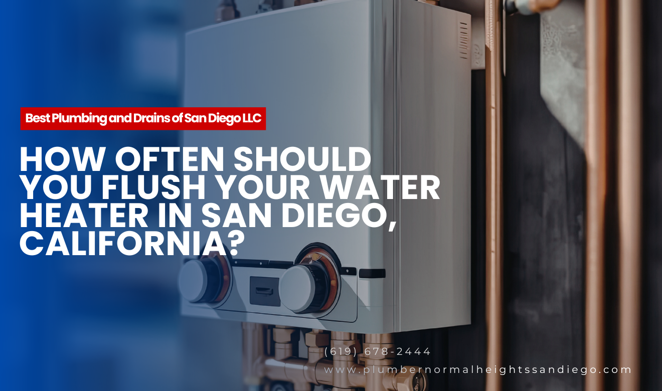 water heater flushing and maintenance San Diego
