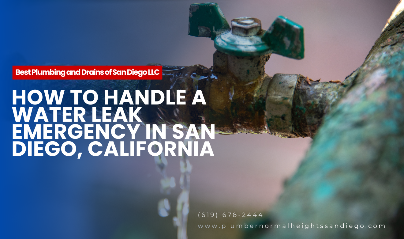water leak repair emergency services San Diego