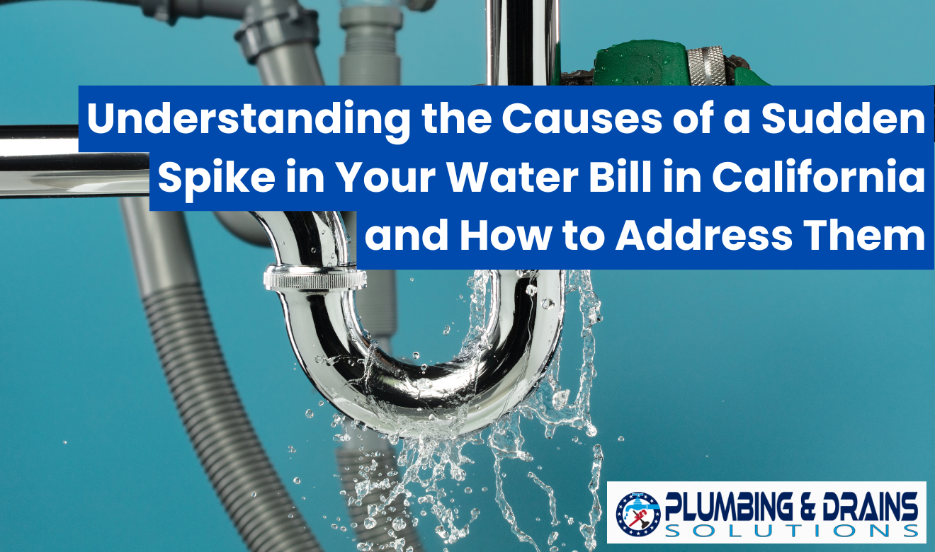 why is my water bill suddenly so high