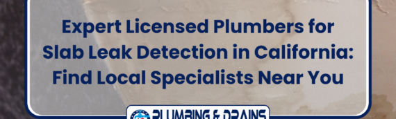 Expert Licensed Plumbers for Slab Leak Detection in California: Find Local Specialists Near You