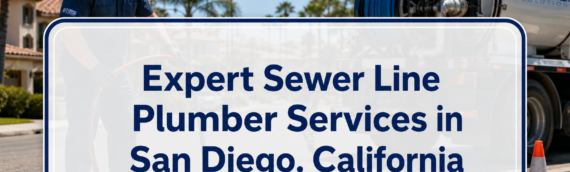 Expert Sewer Line Plumber Services in San Diego, California